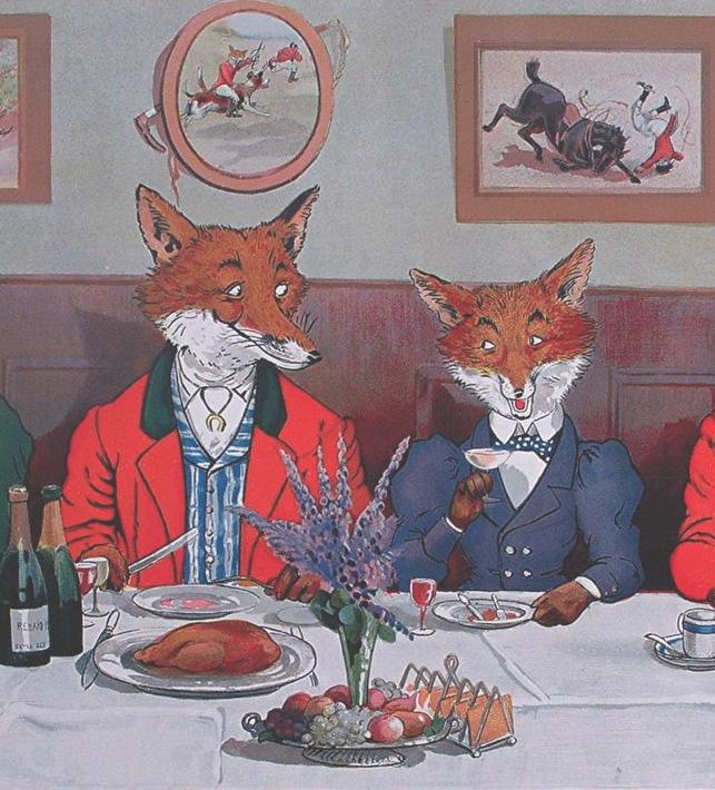 Mr. Fox's Breakfast on Christmas Day